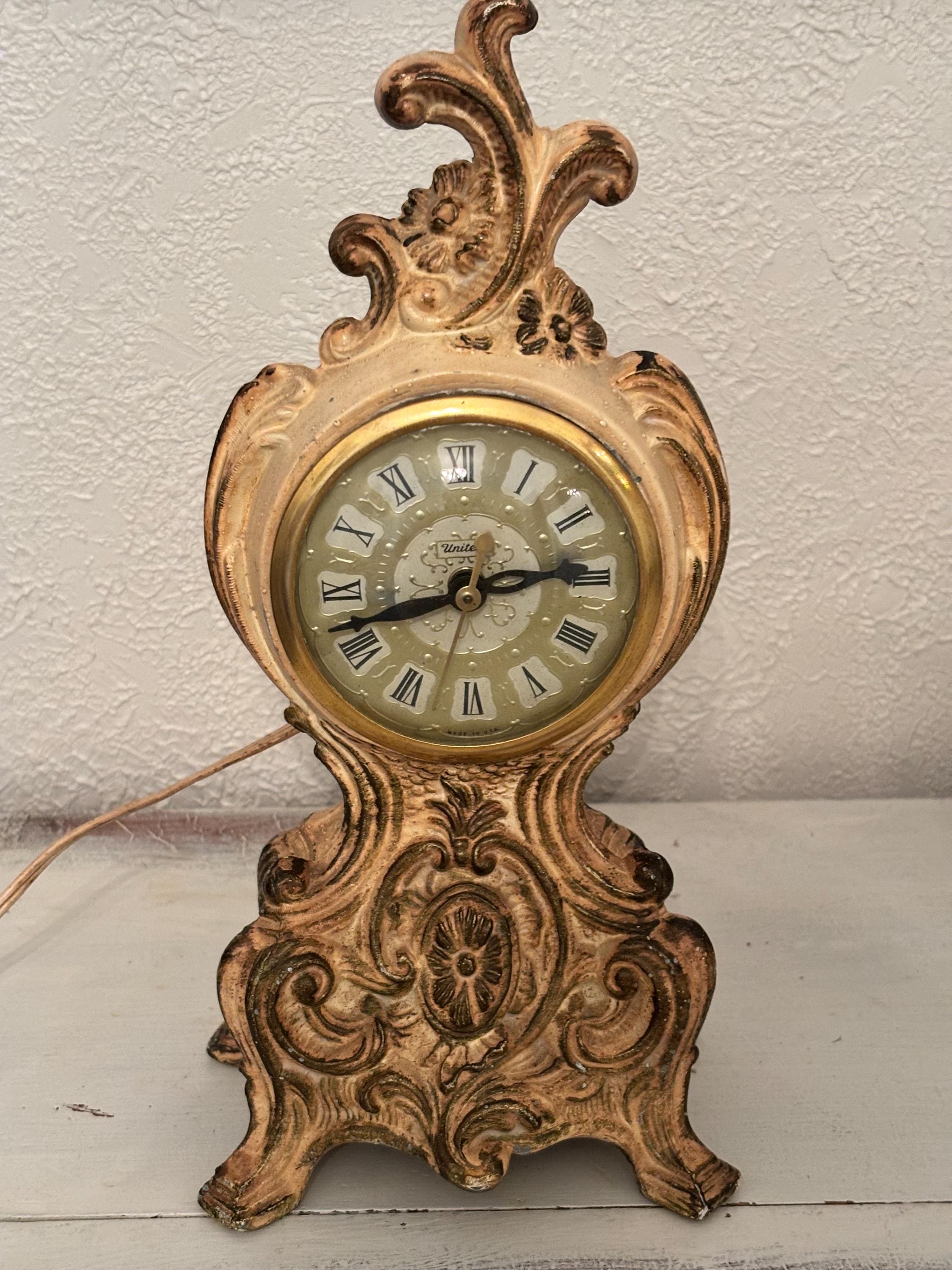 Vintage United Clock - Etsy