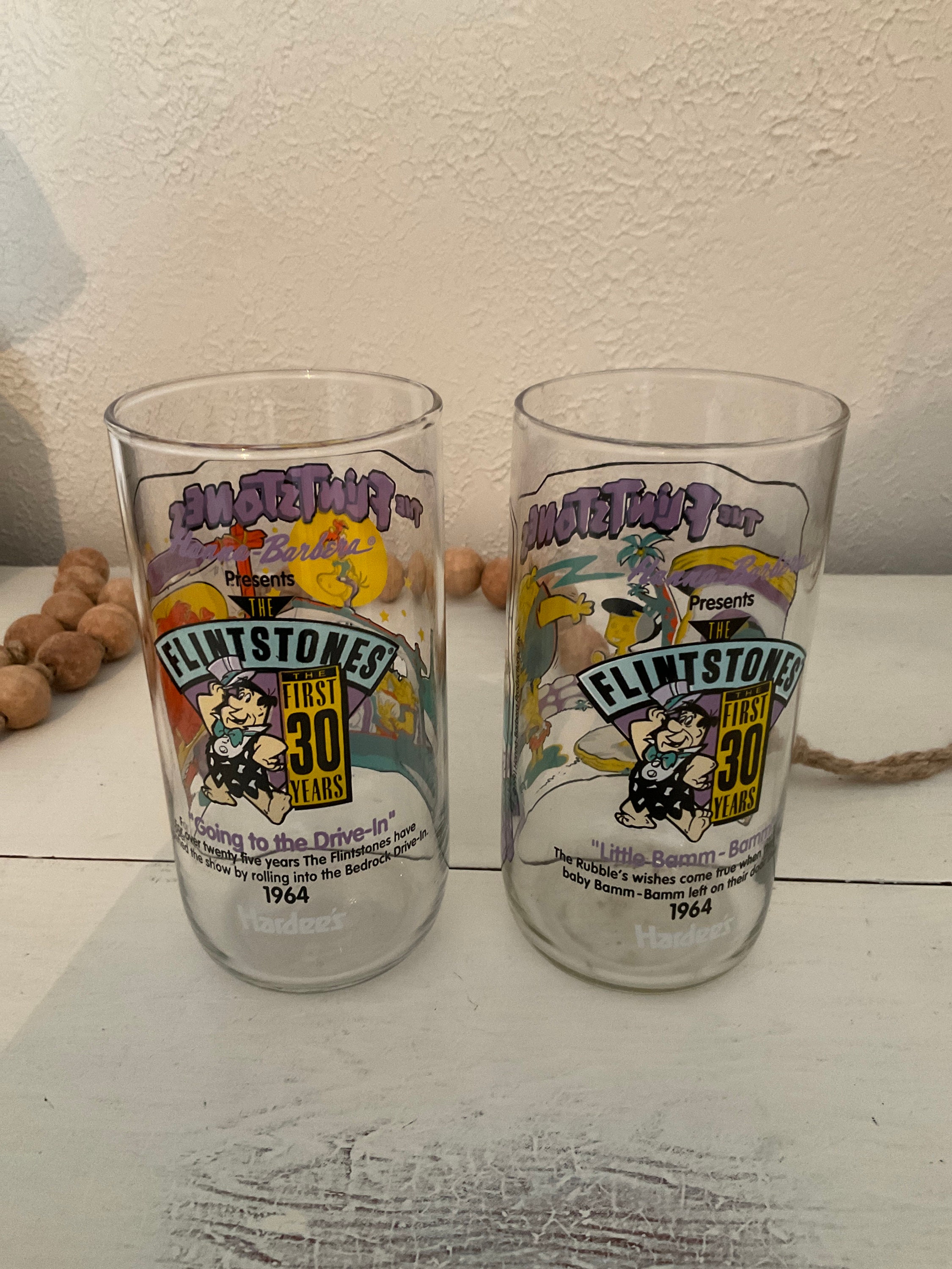レア！DIXIE　フリントストーン　紙コップ Buthroom Cups 65 JETSONS / FLINTSTONES VINTAGE (1990) 3 OZ BATHROOM DIXIE