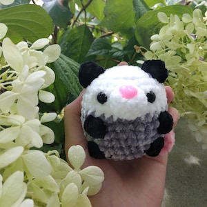 Crochet Velvet Opossum