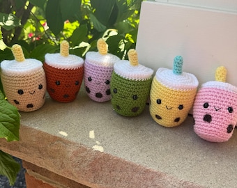 Peluche Boba de ganchillo