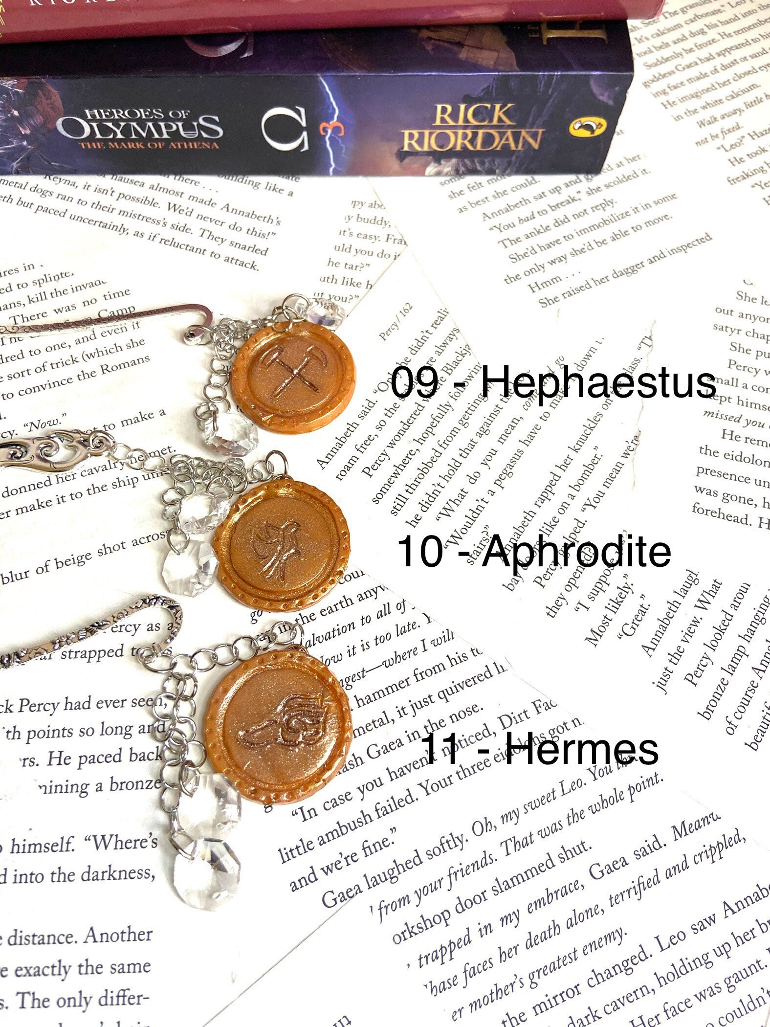 Percy Jackson Bookmark Golden Drachma With Prism Iris Etsy percy-jackson-bookmark-golden-drachma-with-prism-iris-etsy
