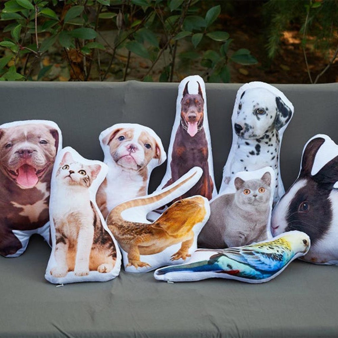 Custom Shaped Pet Pillow Personalized Pet Pillow double side Etsy