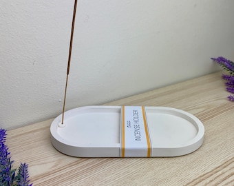 White Incense Holder, Incense holder, Incense Holder, Incense burner, Incense stick burner, Insence burner, Christmas gift