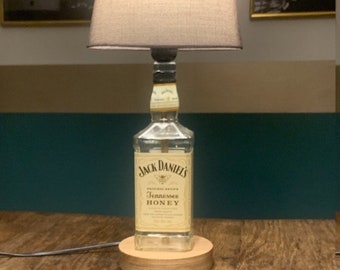 Jack Daniels Honey Tischlampe  Lampe Geschenk Weihnachtsgeschenk