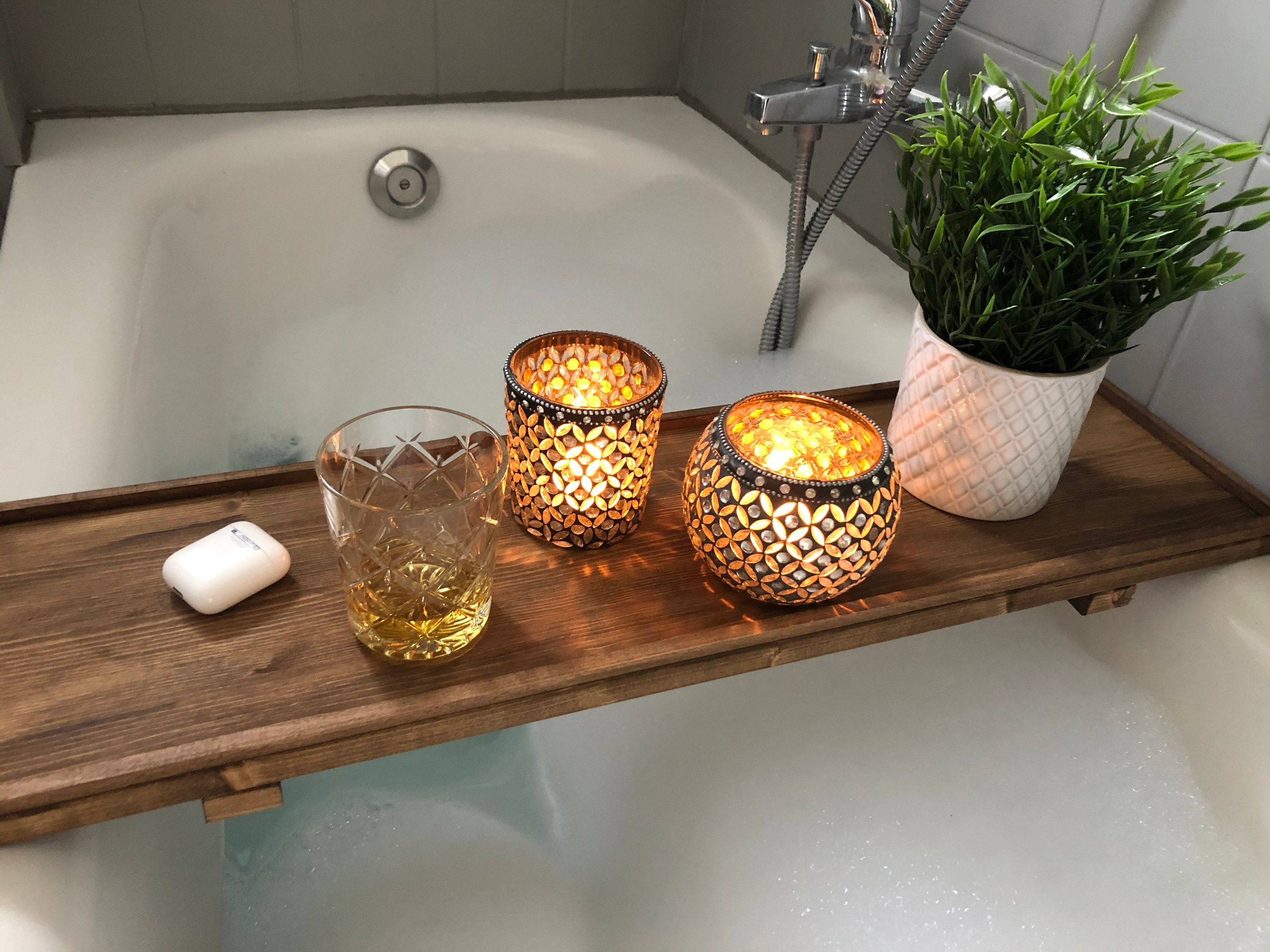 Badewannenablage Badewanne Holz Ablage Bad Bar - Etsy Österreich