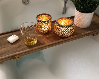 Bathtub shelf * bathtub * wood * shelf * bathroom bar