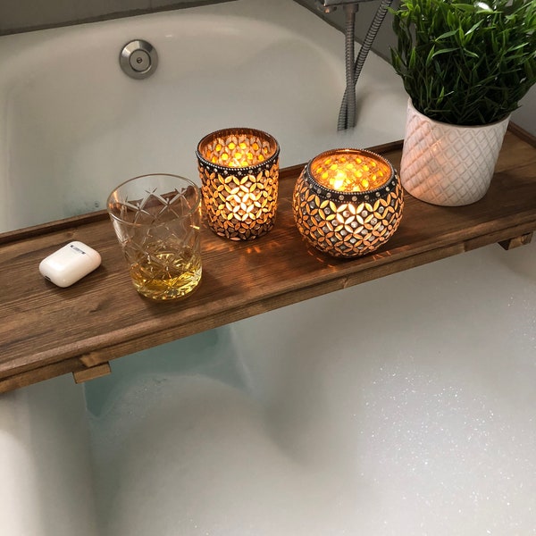 Bathtub shelf * bathtub * wood * shelf * bathroom bar