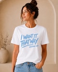 I want it that way | D\u00fcsseldorf 2026 Concert T-Shirt | Unisex Fan Shirt | Into the Millennium | Kevin, Nick, Aj, Brian & Howie