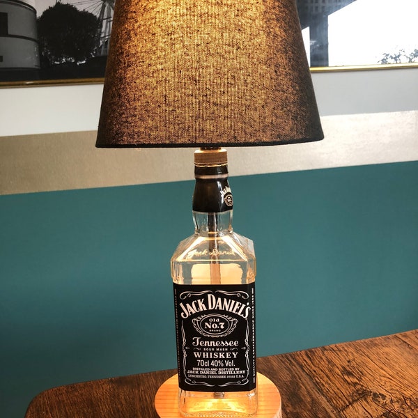 Jack Daniels Tischlampe  Lampe Geschenk Weihnachtsgeschenk