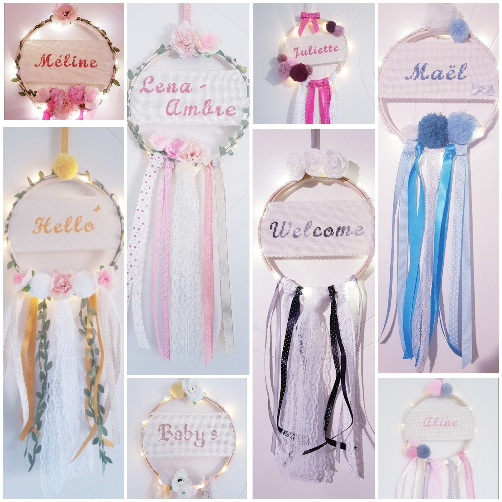 Attrape-Rêves Prénom ou Mot | Personnalisé