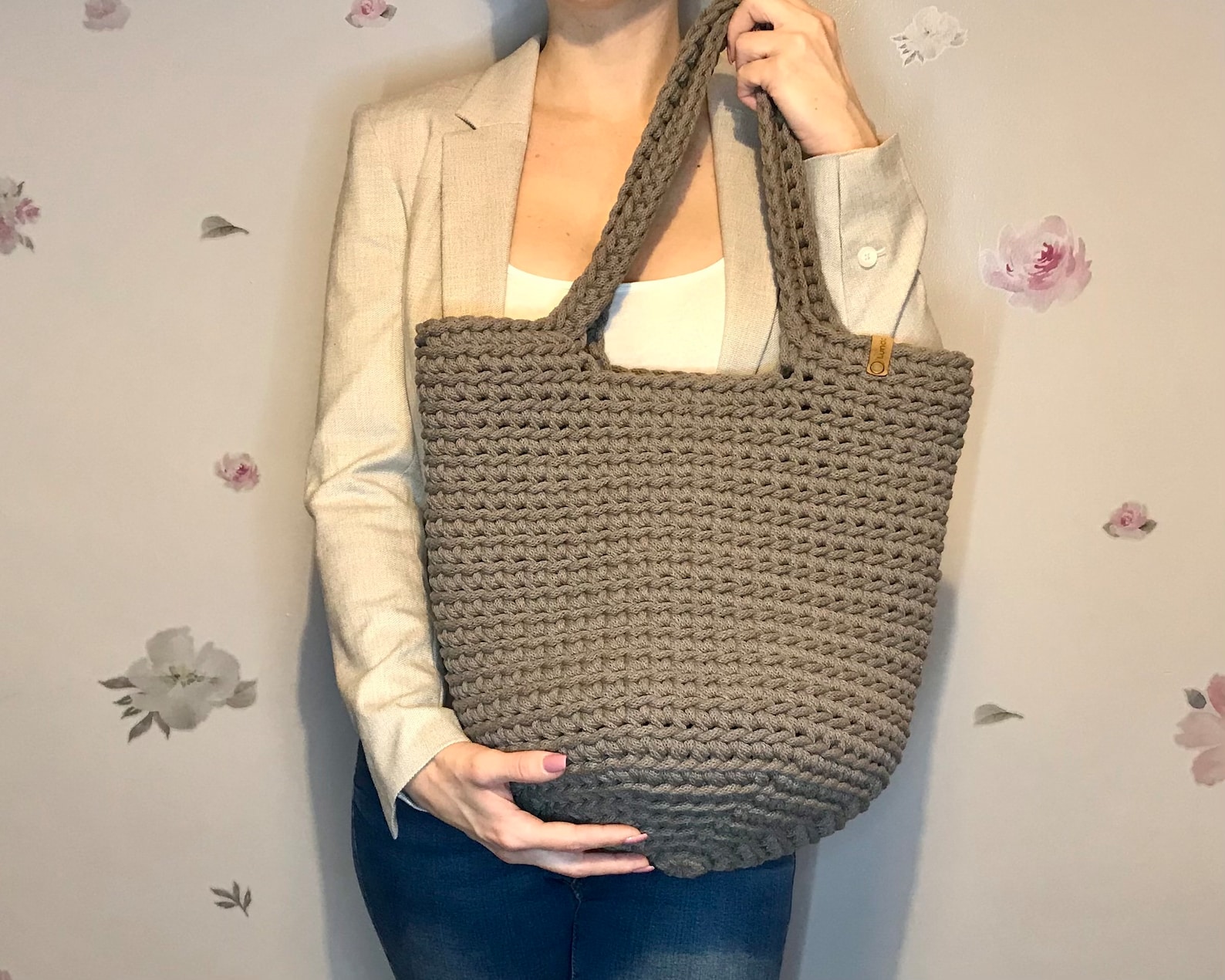 Crochet Tote Bag Pattern, PDF Pattern, Easy Crochet Bag Pattern, Tote