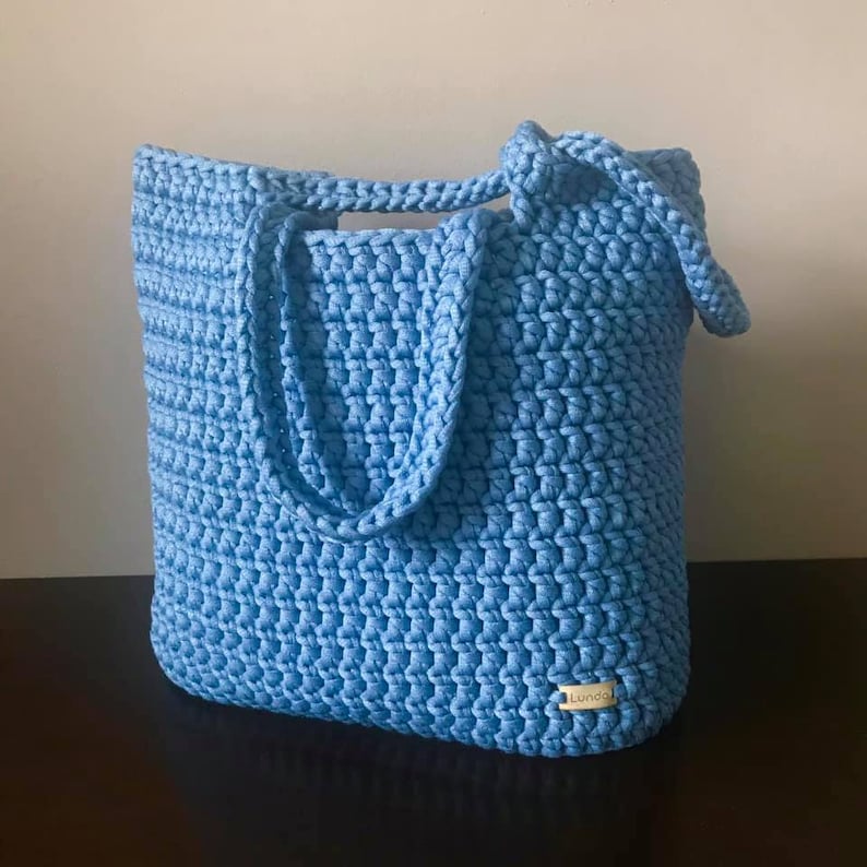 Crochet Tote Bag Pattern, PDF Pattern, Easy Crochet Bag Pattern, Tote