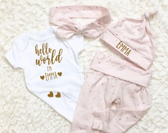 Welcome To The World Outfit Etsy