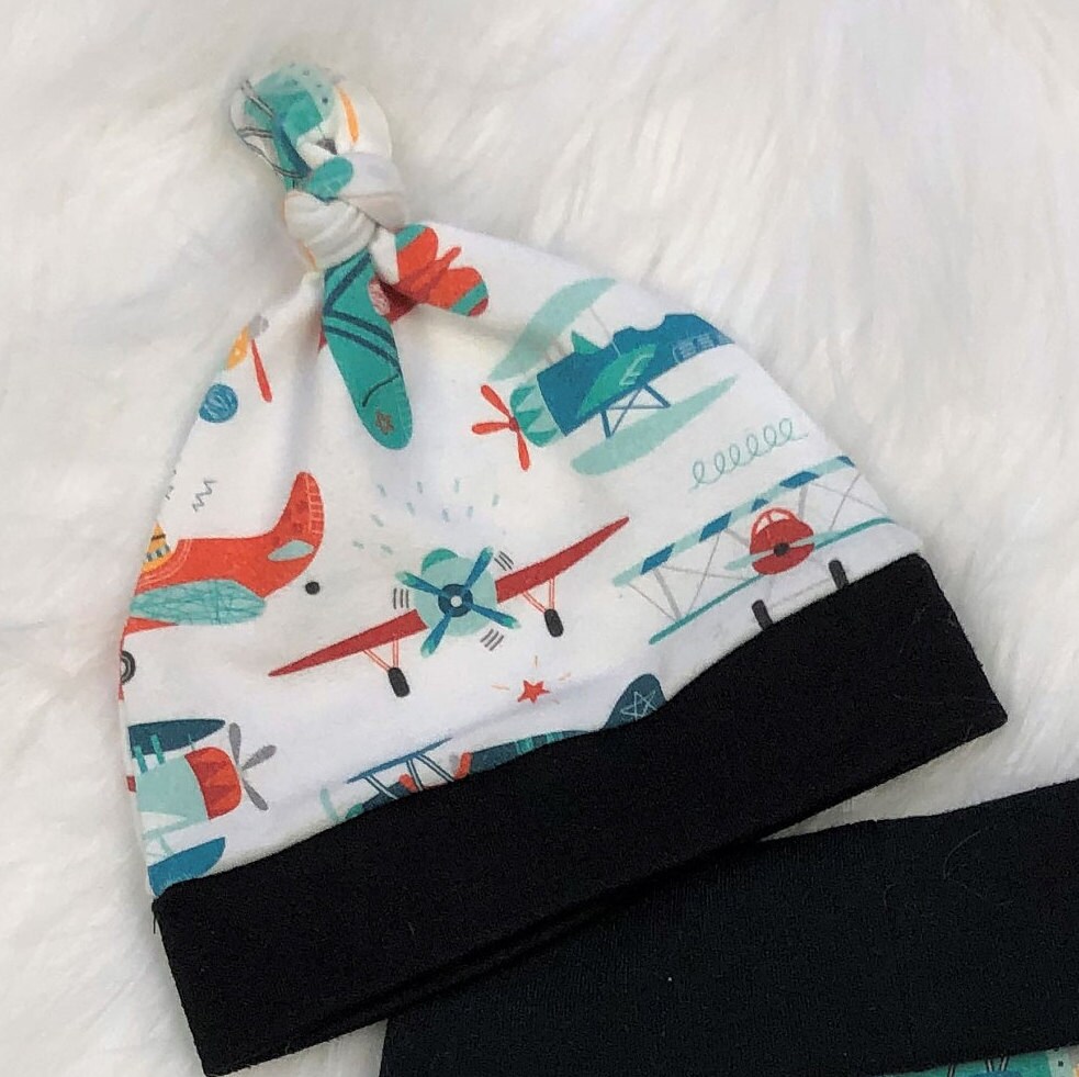 Airplane Baby Outfit Girl Boy Leggings Pants Hat Etsy UK