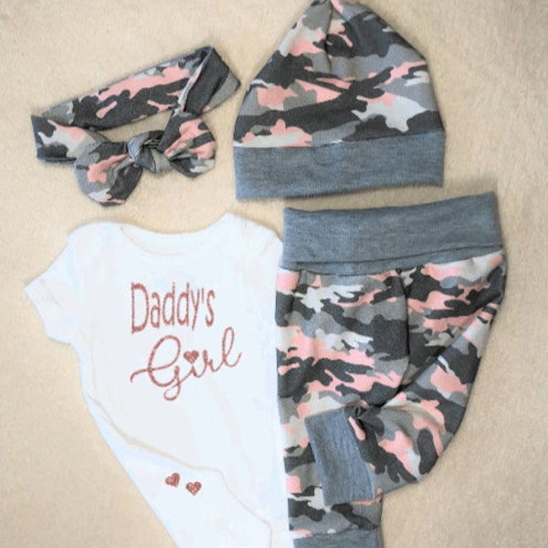 Newborn Camo Outfit Etsy