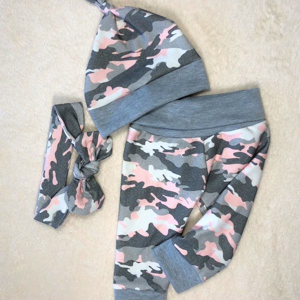 Pink Camo Baby Etsy