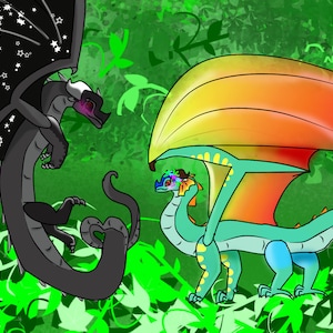 Wings of Fire Glory x Deathbringer ship