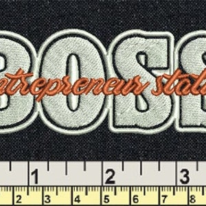 Broderidesign för chefsföretagarstatus