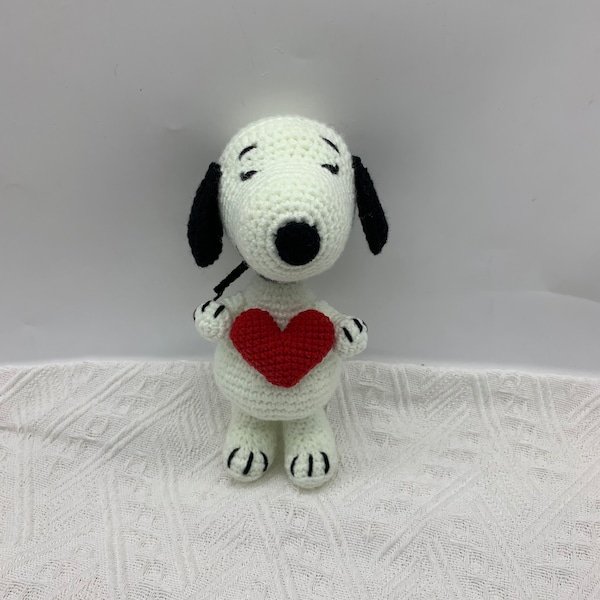 Crochet Love Snoopy Woodstock Amigurumi Plush doll