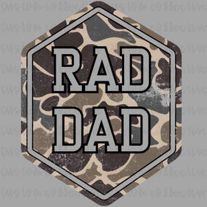 Papá genial png, versión con letras transparentes, papá camuflaje png, papá png, png de moda, los más vendidos, Día del padre png