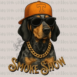 TN Vols Smokey PNG, Digital Download,  Tennessee football png, smoke show png, tn vols smokey png, trendy png, bestsellers png, vols png