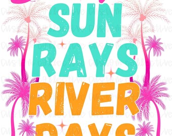 River life png, river png, bow png, summer png, trendy png, bestseller png, river days png, sun rays png