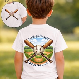 Let the field be joyful baseball png, baseball png, baseball mom png, baseball shirt design png, bestsellers png, trendy baseball png, psalm