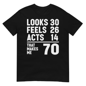 Shirt 70e verjaardag