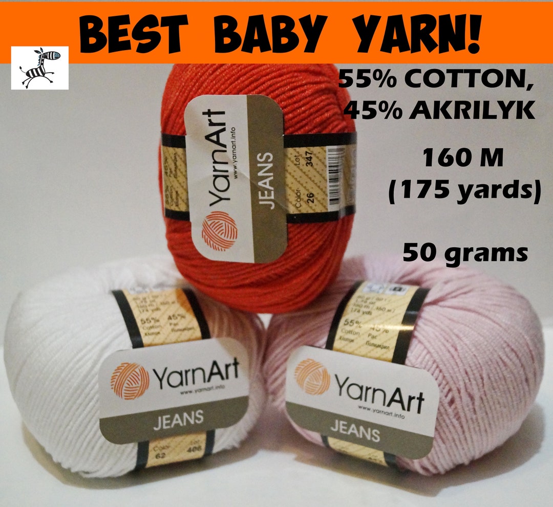 Yarn Jeans Yarnart Yarn Crochet for Knitting Amigurumi Etsy