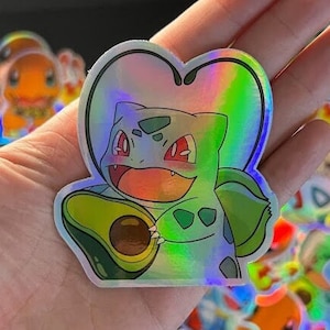 BulbAcado Holo Sticker