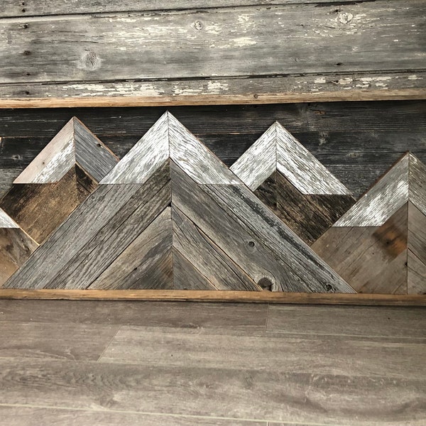 Barnboard Mountain Range Reclaimed Wood