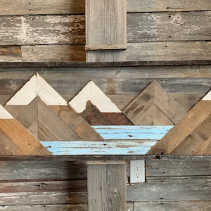Barnboard Mountain Lake Sortiment Altholz