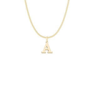 Collier Initial Classique pour Homme