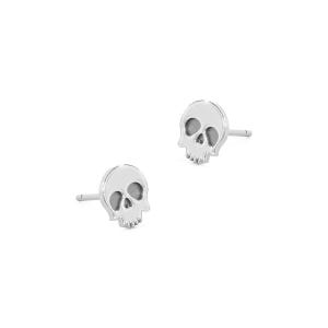 Plain Skull Stud Earrings
