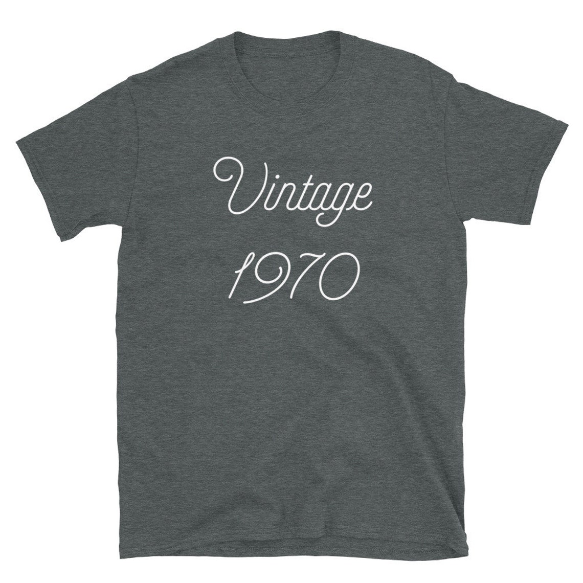 Women's Vintage 1970 t-Shirt 1970 Vintage Birthday shirt | Etsy
