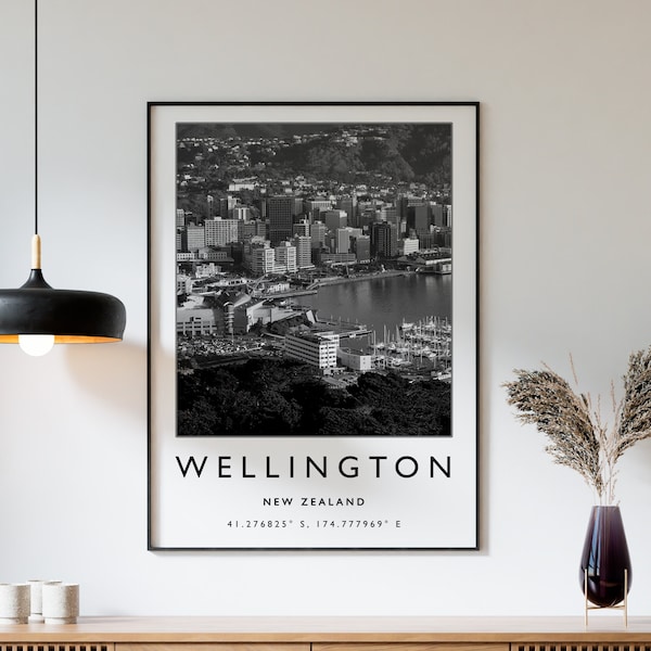 New Zealand Poster Etsy