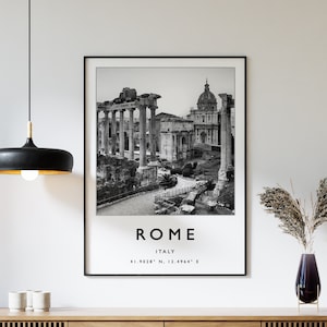 Rome Travel Print, Rome Travel Poster, Italy Travel Poster, European Travel Art Print, Photographic Wall Art, Travel Print