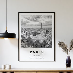 Paris Travel Print, Paris Travel Poster, France Travel Poster, European Travel Art Print, Photographic Wall Art, Travel Print