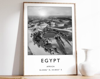 Egypt Travel Print, Egypt Travel Poster, Islamic Travel Poster, Islamic Travel Print, African Wall Art, North African Travel Print