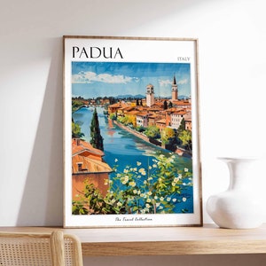 Padua Poster, Italian Travel Print, Padua Travel Art, Padua Wall Art, Italian Travel, Padua Home Decor, Padua Travel Gift , Padua Gift
