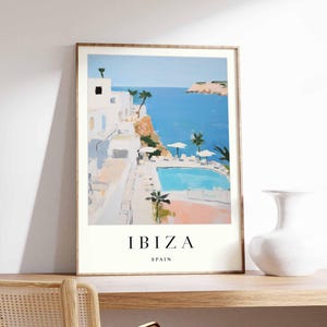 Ibiza Poster, Spain Poster, Ibiza Wall Art, Ibiza Prints, Ibiza Decor, Spanish Poster, Ibiza Print, Ibiza Art Print, Ibiza Travel Print