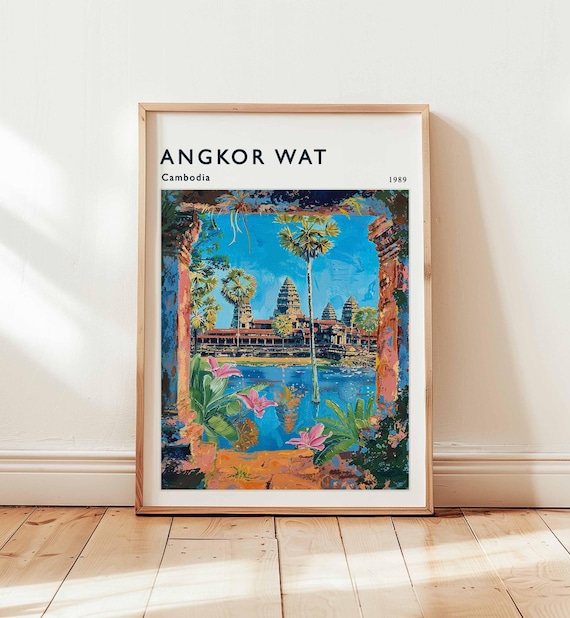 カンボジア アンコールワット絵画 カンボジア アンコールワット遺跡