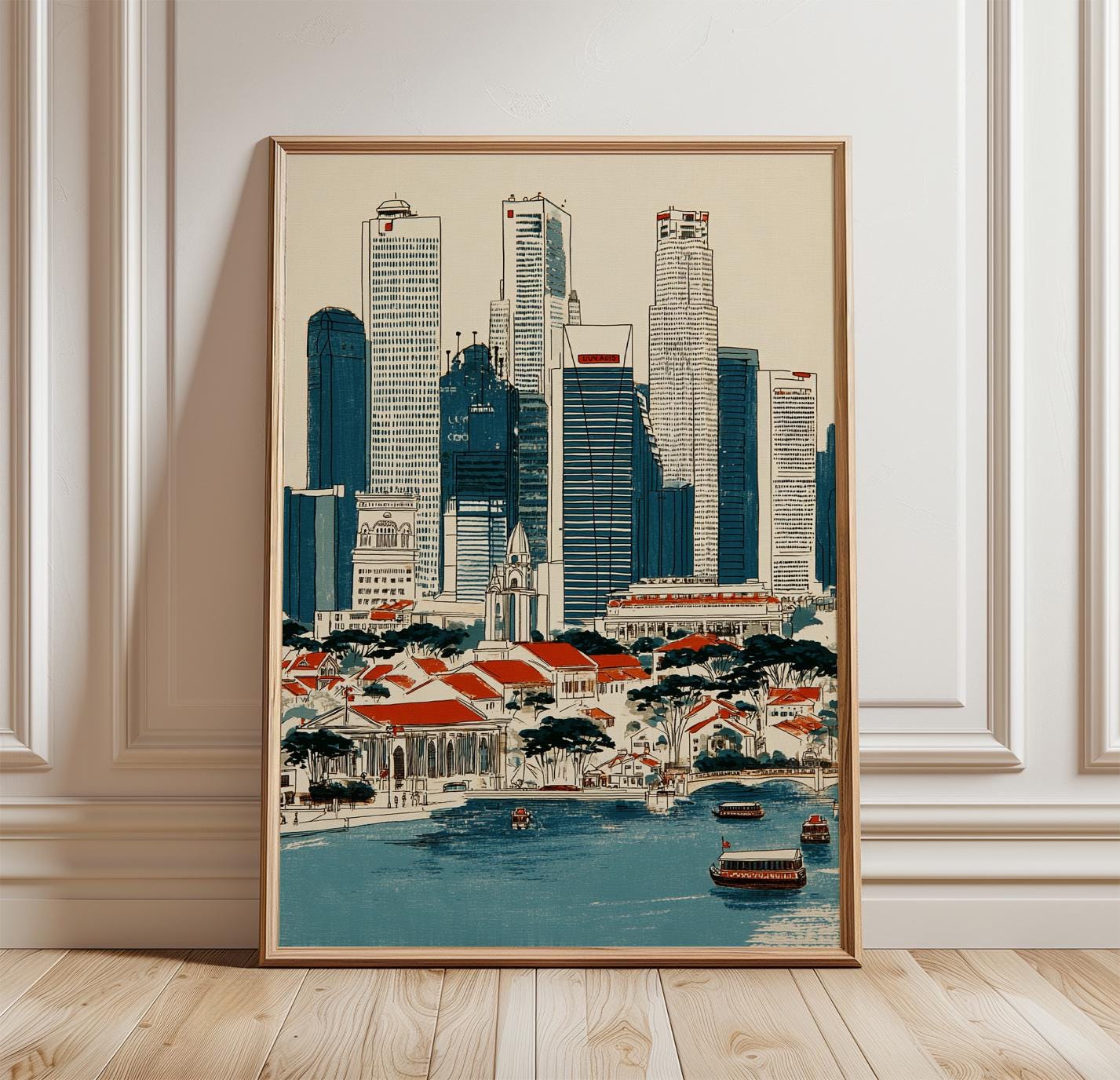 Singapore poster - Etsy 日本