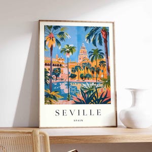 Andalusien Poster, Spanien Print, Andalusien Wandkunst, Andalusien Karte Dekor, minimalistisches Spanien Poster, Schwarzweißdruck, Andalusien Skyline