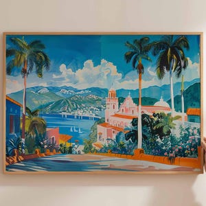 Culiacan Poster, Mexico Travel Print, Mexican City Wall Art, Sinaloa Travel Decor, Culiacan Landscape Poster, North America Travel Art