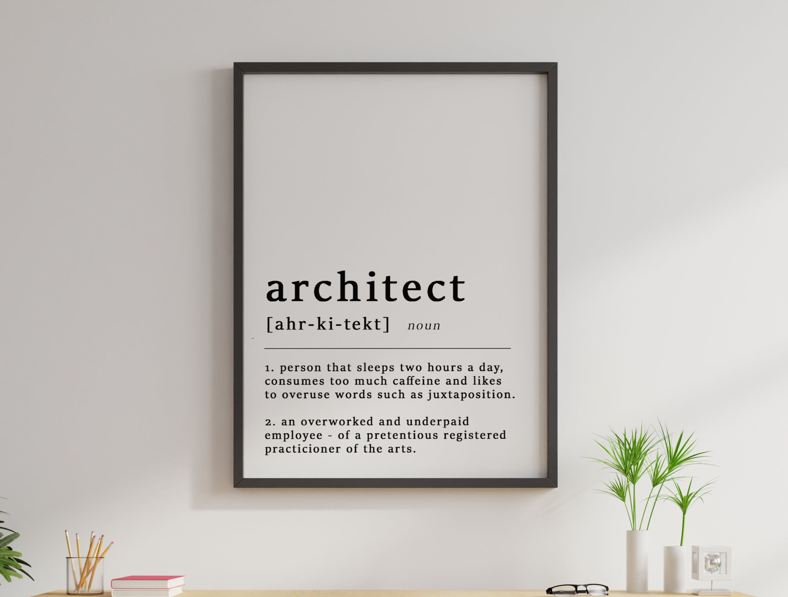 Definition Dun Architecte Citation Affiche Impression Etsy Definition Dun Architecte Citation Affiche Impression Etsy
