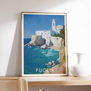 Puglia Poster, Italy Poster, Puglia Prints, Puglia Wall Art, Puglia Decor, Puglia Art Print, Southern Italy Poster, Puglia Landscape
