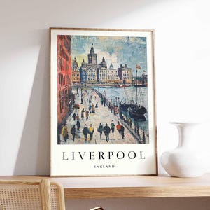 Liverpool Poster, UK Poster, Liverpool Wall Art, Liverpool Prints, Liverpool Decor, UK Wall Art, Liverpool Print, Liverpool Art Print