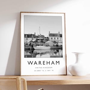 Wareham Poster, England Poster, Wareham Print, Dorset Print, Wareham Wall Art, UK Poster, Wareham Decor, Wareham Art, Dorset Wall Art