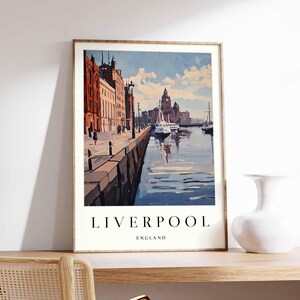 Liverpool Poster, UK Poster, Liverpool Wall Art, Liverpool Prints, Liverpool Decor, UK Wall Art, Liverpool Print, Liverpool Art Print